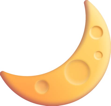 Crescent Moon Emoji Download For Free Iconduck