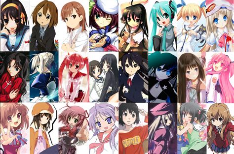 Anime Characters Heres A List Of The 25 Female Anime Characters I