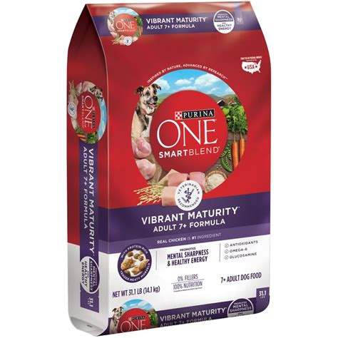 Plus, historical recall info going back many years. Purina ONE Senior Dry Dog Food; SmartBlend Vibrant ...