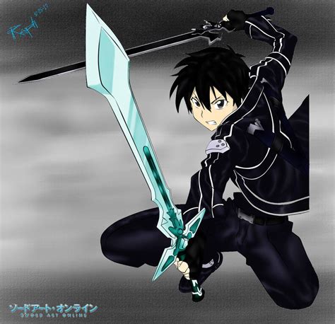 Sword Art Online Kirito Kirigaya Kazuto By Dropdeadbody On Deviantart