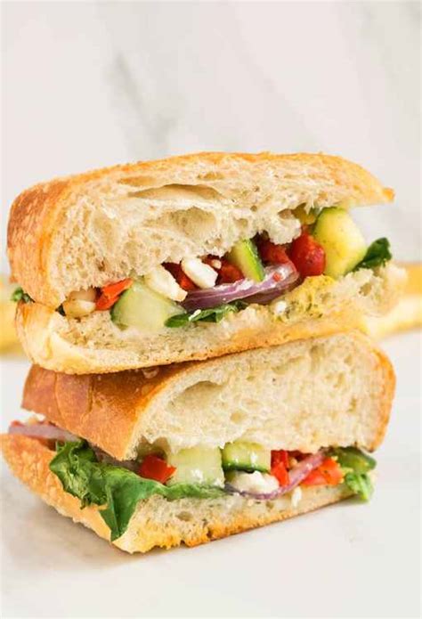 Easy Vegetarian Sandwich Recipe Newbritawaterchiller