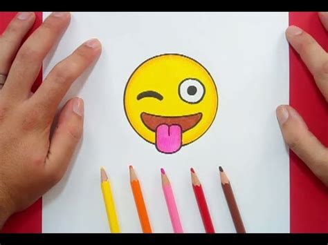 Como Dibujar Un Emoji Paso A Paso 7 How To Draw An Emoji 7