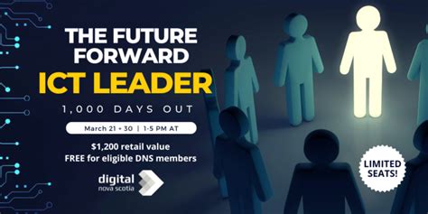 The Future Forward Ict Leader Digital Nova Scotia Leading Digital