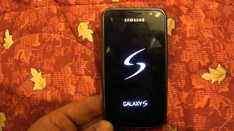 Samsung Galaxy S Gt I9000 Bootloop Youtube