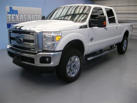 Find Used We Finance 2013 Ford F 250 Lariat 4x4 Diesel Roof Nav