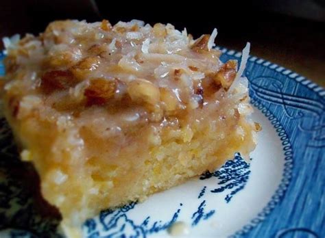 Make this pineapple casserole gluten free, or traditional — both are winners! Peach Cake - can also use 18oz can crushed pineapple ...