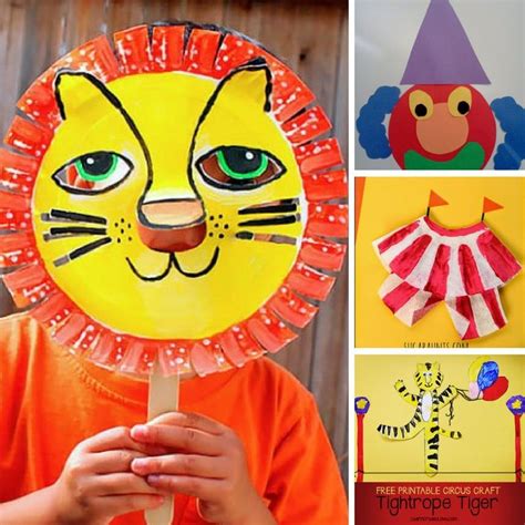 Brilliant Circus Crafts Your Toddlers Will Love Circus Crafts