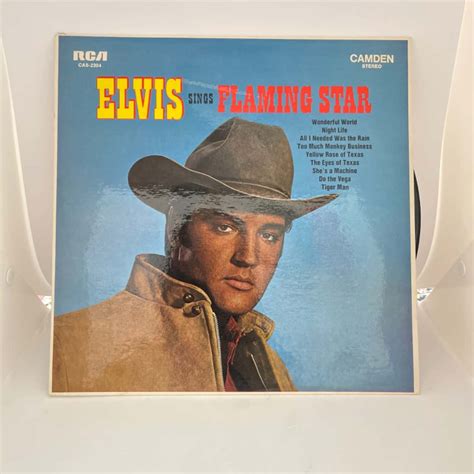 Elvis Elvis Sings Flaming Star Camden Stereo Rca Cas 2304b5s