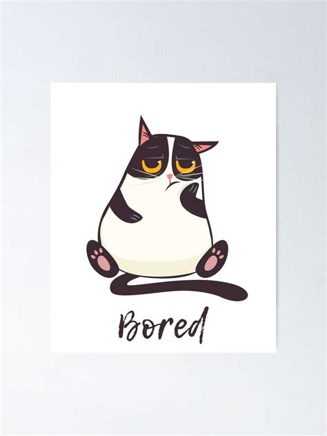 Bored Cat Cartoon Ubicaciondepersonascdmxgobmx