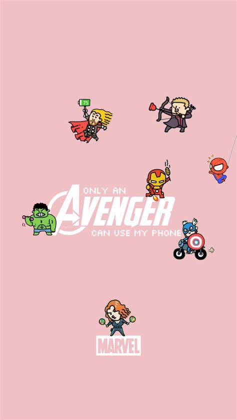 Cute Marvel Iphone Wallpapers Wallpaper Cave