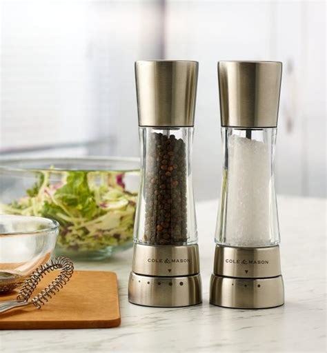 Cole And Mason Salt And Pepper Mill Set Lee Valley Tools
