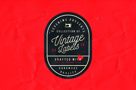 Here are 6 free label templates to help you create your own label design in as less as possible time. Free Vintage Label Template Kit - Creativetacos