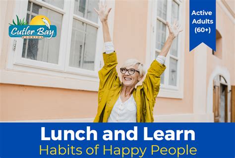 Active Adults Lunch And Learn Town Of Cutler Bay Florida
