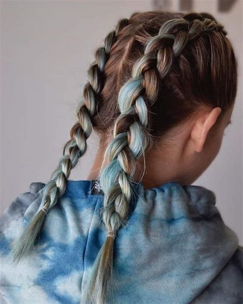 31 glamorous double dutch braids for 2023 hairstylecamp