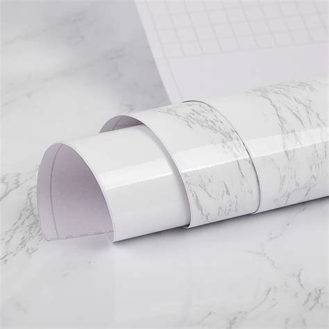 24x33 Width Marble Contact Paper Wallpaper Self Adhesive Waterproof