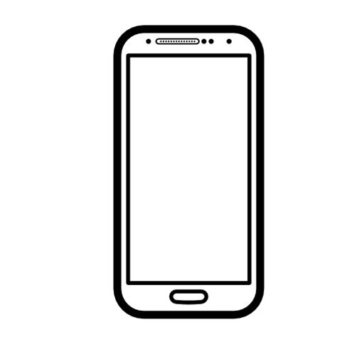 White Cell Phone Icon Png 212173 Free Icons Library