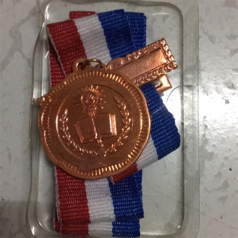Cod Bronze Academic Medal School Medal Educational Medal Shopee