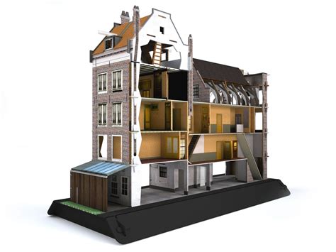 Anne Frank House Amsterdam ~ 3dcarton Just Imagination