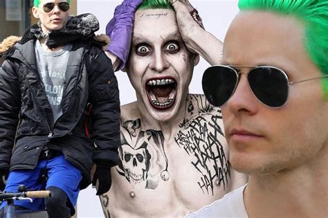 Topless Jared Leto Talks Heath Ledgers Impeccable Joker As He Takes On Role For Suicide Squad