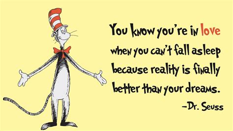 You Know Youre In Love Dr Seuss Live By Quotes