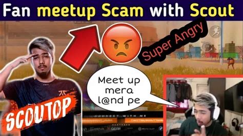 Fan Meetup Scam Witg Scout Explain Rule Of Meet Up In Last Zone Hd