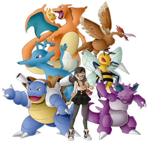 My Pokemon Team By Sk Ree On Deviantart