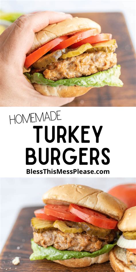 Best Turkey Burger Recipe Bless This Mess