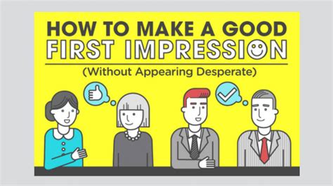 How To Make A Great First Impression In Seconds Or Less Small Business Resource