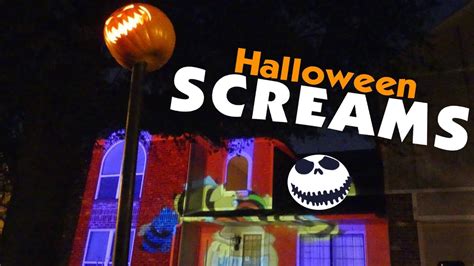 Homemade Disneys Halloween Screams 2017 Projection Mapping Show Youtube