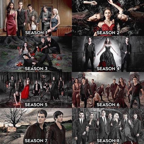 Season 8 Is Defo My Fave ️😍 Vampire Diaries Poster The Vampire