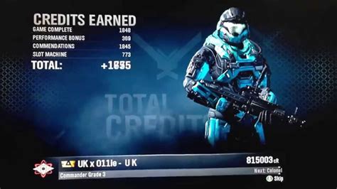 Road To 2nd Inheritor Colonel Rank Up On Halo Reach Youtube