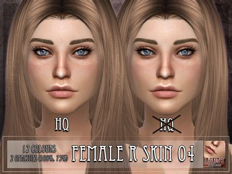 Sims 4 Ccs The Best Skin By Remussims