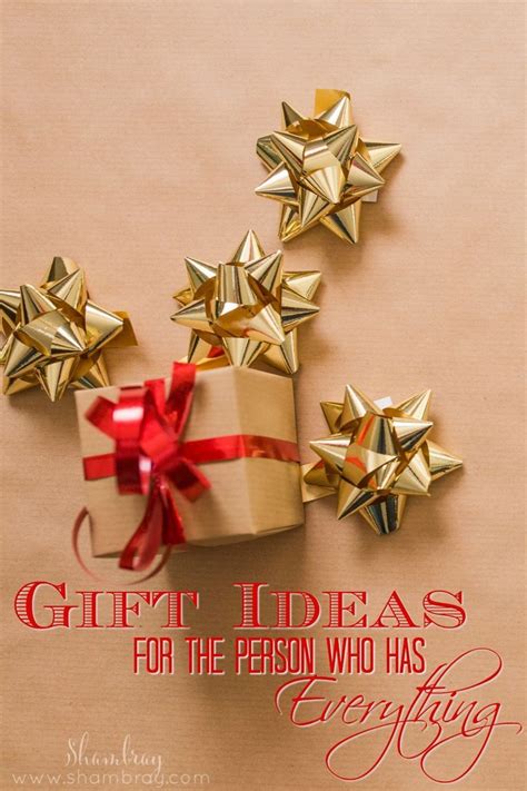 I've had plenty of coworkers who put way more effort and energy into hating their job than they did into their actual work. Gift Ideas for the Person Who Has Everything | Inexpensive ...