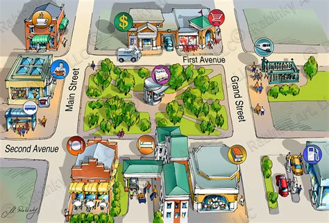 Places In My Town Baamboozle Baamboozle The Most Fun Classroom Games