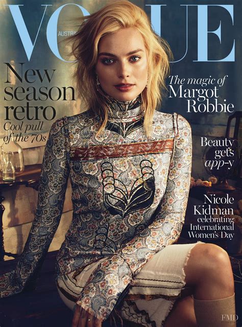 Margot Robbie Cover Margot Robbie Elle Australia 2019 Cover