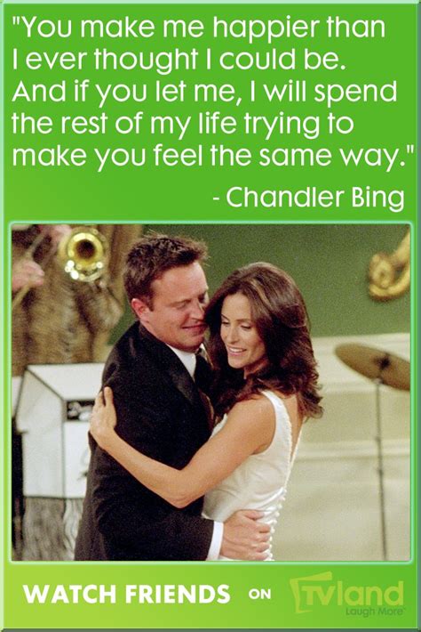 Such A Beautiful Quote From Chandlers Proposal To Monica