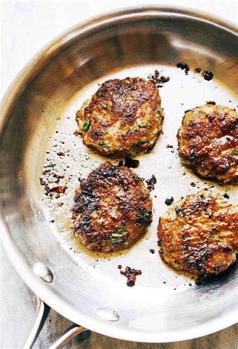 Sage Rosemary Turkey Sausage Patties Paleo Gluten Free