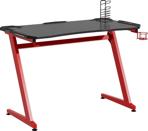 Buy Homcom 48 Inch Gaming Desk With Large Tabletop Racing Computer