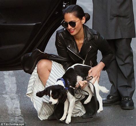 Olivia Munn Steps Out With Cute Dog Chance After Sizzling In Magazine