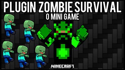 Tutorial Zombie Survival O Mini Game Minecraft Youtube