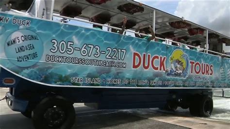 Miami Beach Duck Tours Passengers Reassured About Safety Precautions After Missouri Tragedy