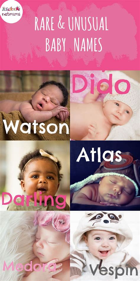 30 Rare And Unusual Baby Names Artofit