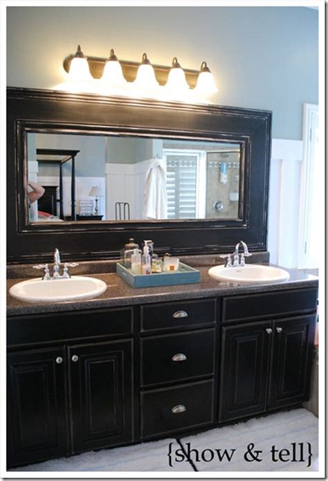 You could use these options on any mirror or to create fun picture frames. 10+ DIY ideas for how to frame that basic bathroom mirror