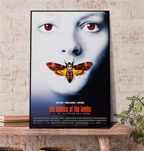 The Silence Of The Lambs Poster Movies Poster Old Vintage Movies Wall