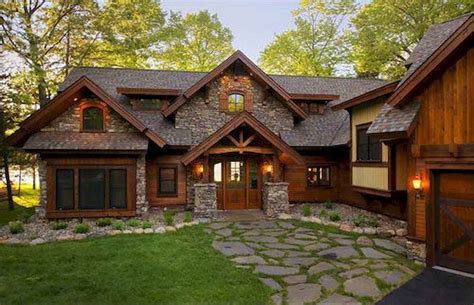 40 Amazing Craftsman Style Homes Design Ideas 29 Rustic Houses Exterior Rustic House