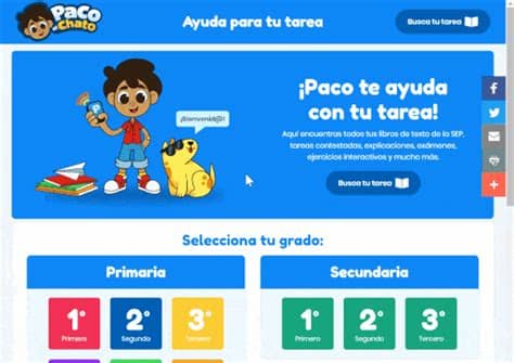 Al cumplir seis años paco debía entrar a la escuela. Paco El Chato Libro De Ingles 5 Grado - Libros Favorito