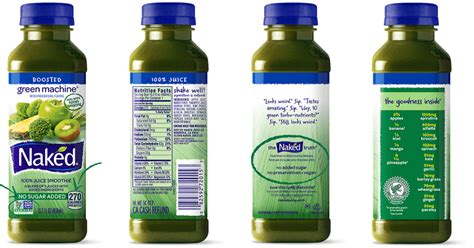 Naked Juice Nutrition Label Pensandpieces