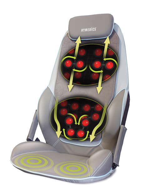 Homedics Shiatsu Max Massage Chair For Back And Shoulders Cushion Heat Cbs 1000 31262046239 Ebay