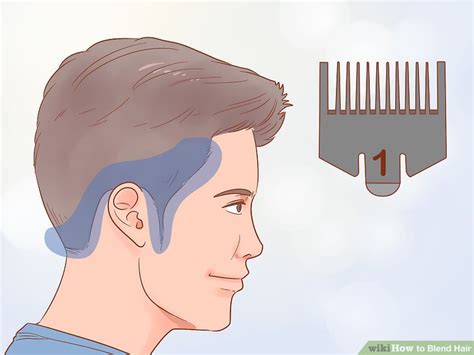 How To Blend Hair With Pictures Wikihow