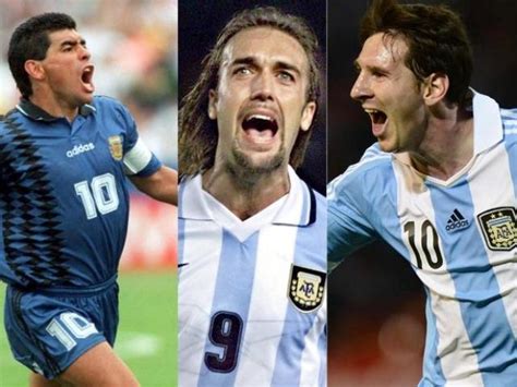 Enciclopedia River Los 10 Máximos Goleadores De La Selección Argentina